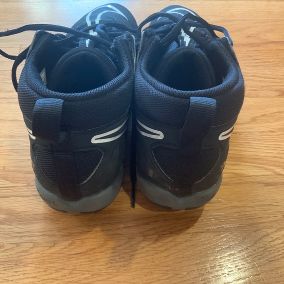 Nike Alpha Menace Shark 3 Cleats Size 10 Black/White/Grey - Picture 6 of 8